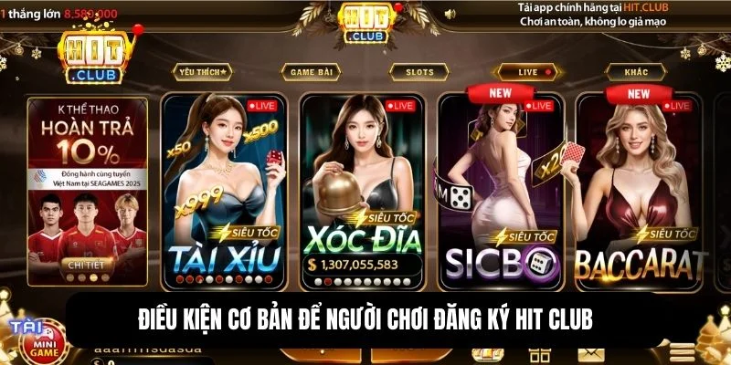 Điều kiện cần có để tạo tài khoản mới