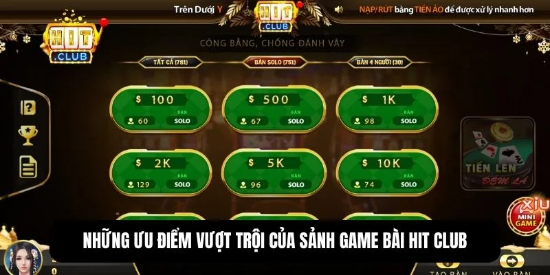Tốc độ xử lý giao dịch nhanh trong game bài