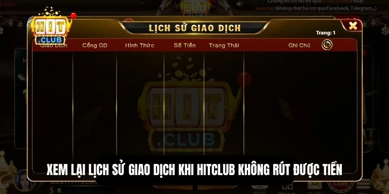 Hit Club không rút được tiền - Cách khắc phục sự cố hiệu quả 3 Hit Club không rút được tiền